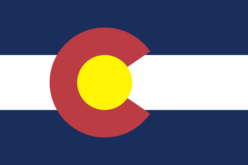 Colorado state flag 